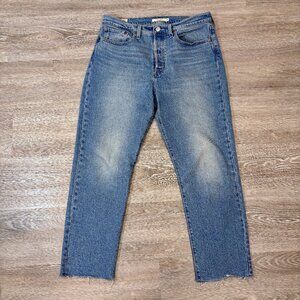 Levi's Premium Wedgie Straight Denim Jeans sz 30